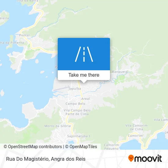 Rua Do Magistério map