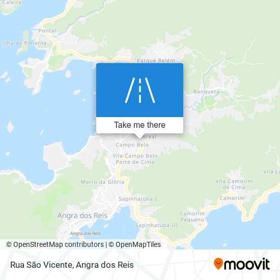 Rua São Vicente map