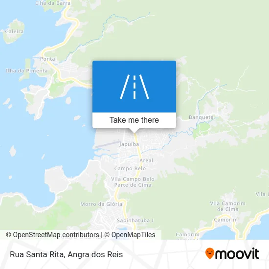 Rua Santa Rita map
