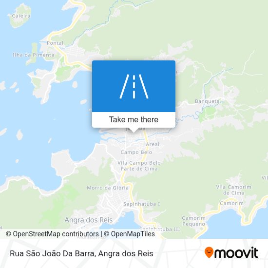 Rua São João Da Barra map
