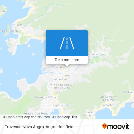 Mapa Travessa Nova Angra