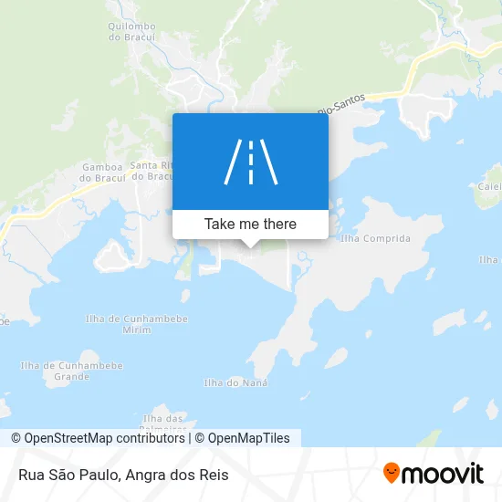Rua São Paulo map