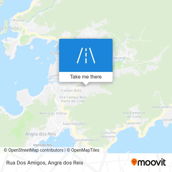 Rua Dos Amigos map