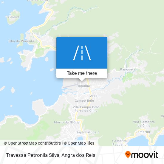 Mapa Travessa Petronila Silva