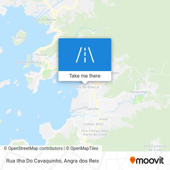 Rua Ilha Do Cavaquinho map