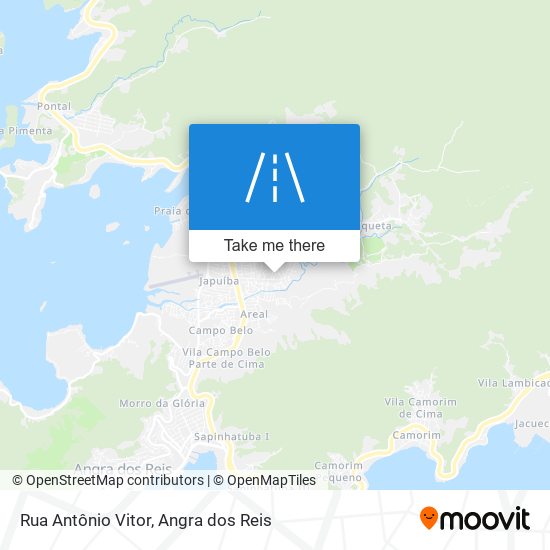 Mapa Rua Antônio Vitor