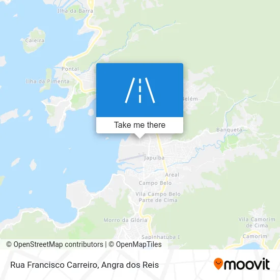 Rua Francisco Carreiro map