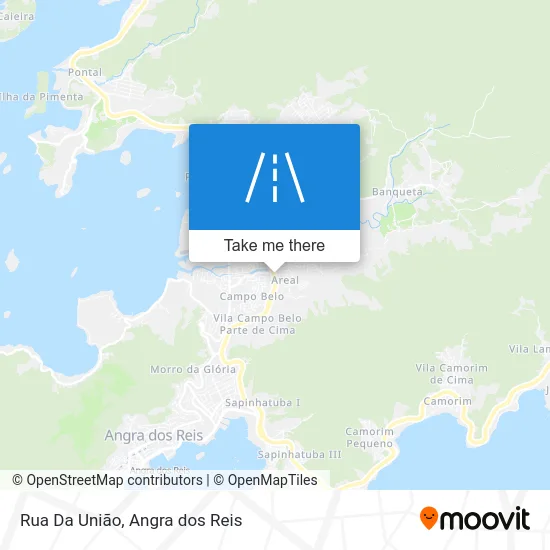 Rua Da União map