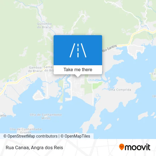 Rua Canaa map