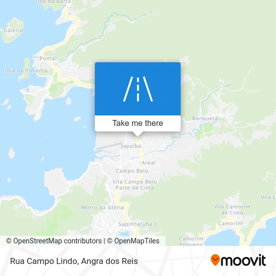 Rua Campo Lindo map