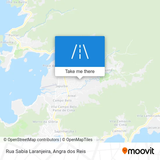 Rua Sabia Laranjeira map