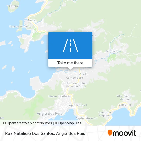 Rua Natalicio Dos Santos map