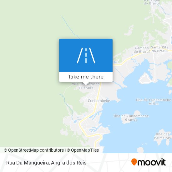 Mapa Rua Da Mangueira