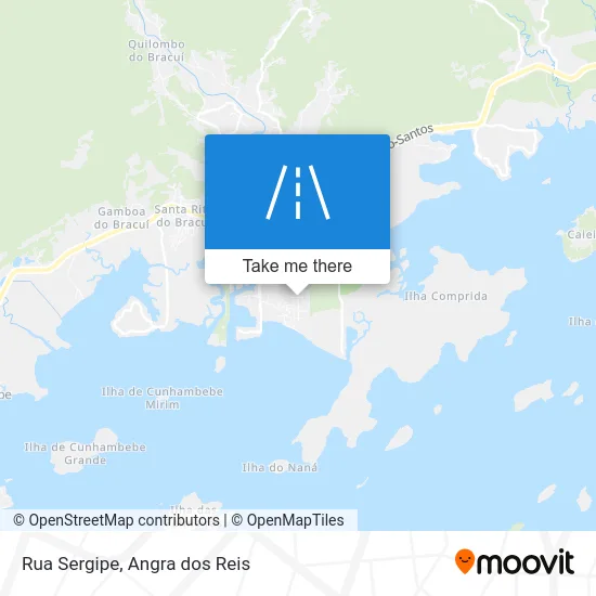 Rua Sergipe map