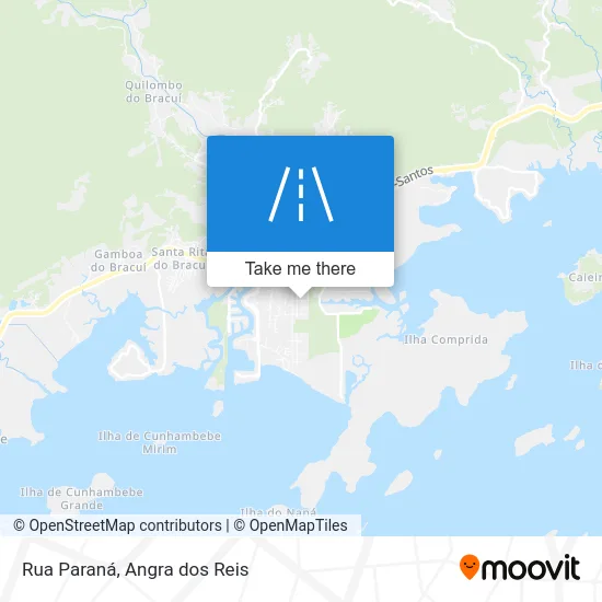 Rua Paraná map
