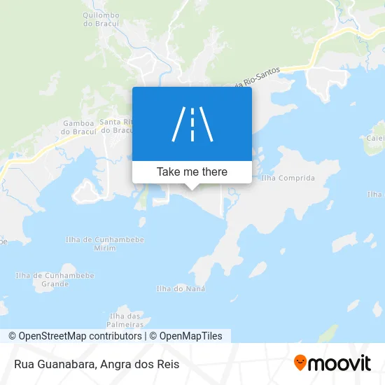Rua Guanabara map