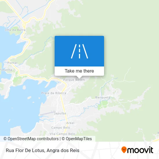 Rua Flor De Lotus map