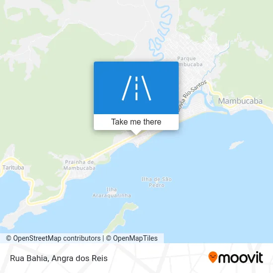 Rua Bahia map