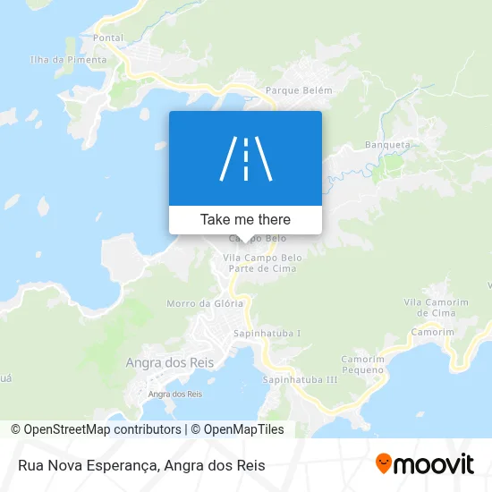 Rua Nova Esperança map