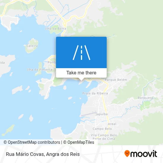 Rua Mário Covas map
