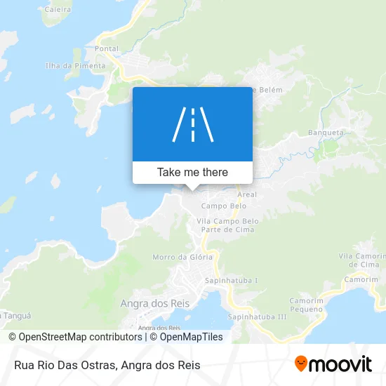 Rua Rio Das Ostras map