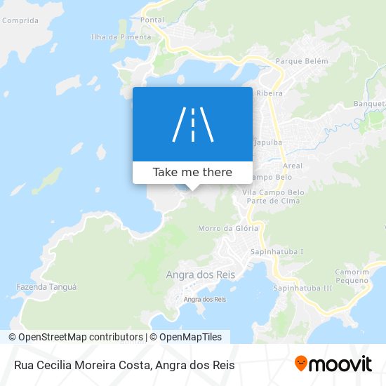 Mapa Rua Cecilia Moreira Costa