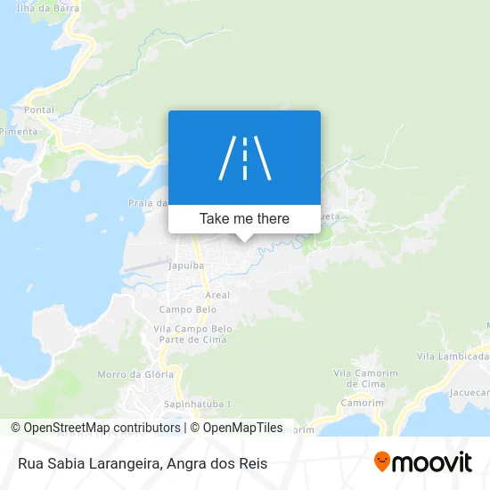 Rua Sabia Larangeira map
