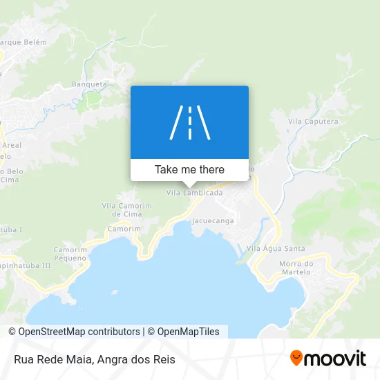 Rua Rede Maia map