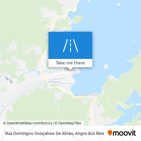 Mapa Rua Domingos Gonçalves De Abreu