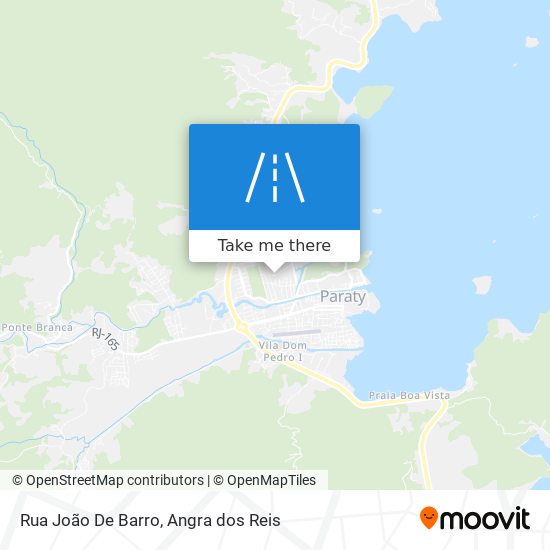 Rua João De Barro map