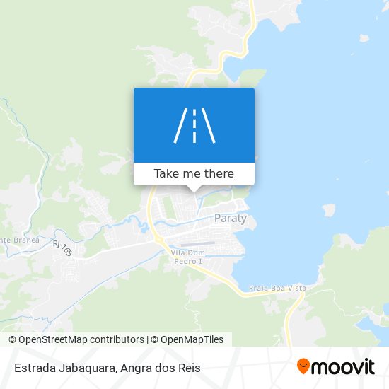 Mapa Estrada Jabaquara