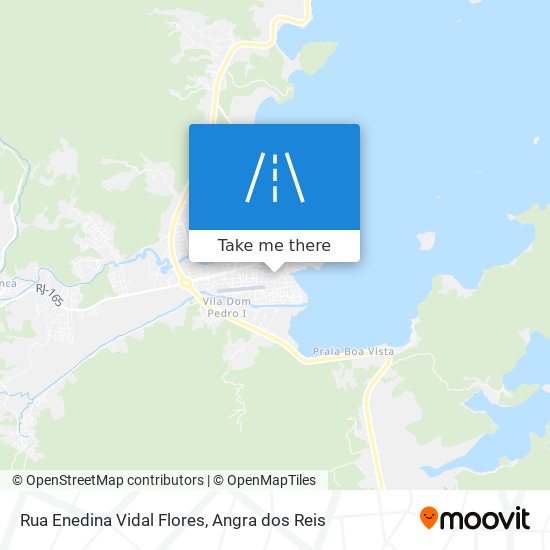 Mapa Rua Enedina Vidal Flores