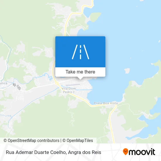 Rua Ademar Duarte Coelho map