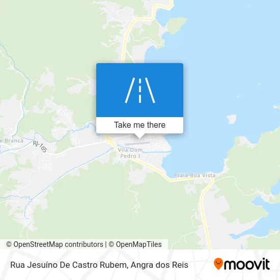 Rua Jesuíno De Castro Rubem map
