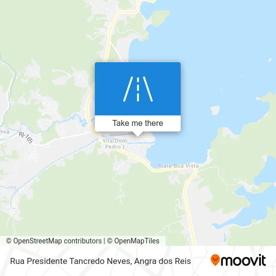Rua Presidente Tancredo Neves map