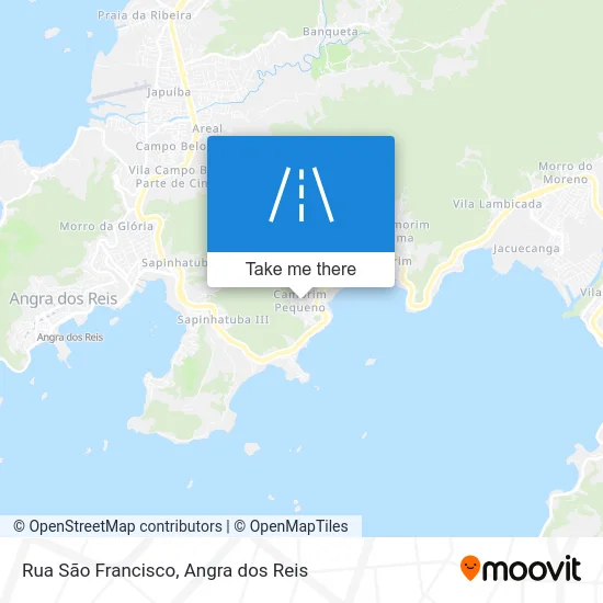 Rua São Francisco map