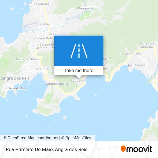 Rua Primeiro De Maio map