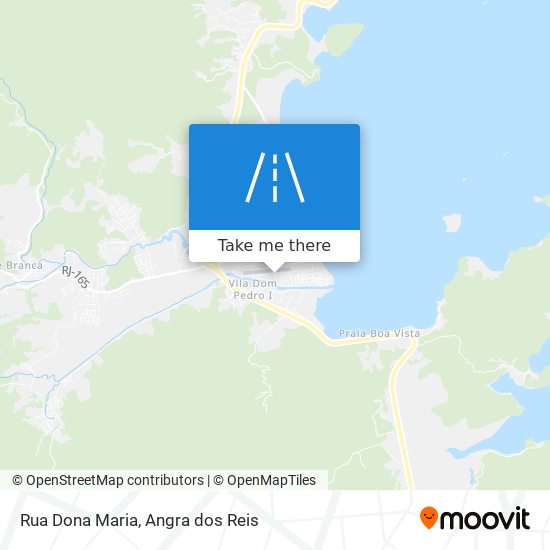 Mapa Rua Dona Maria