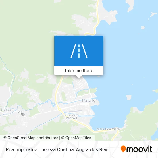 Rua Imperatriz Thereza Cristina map