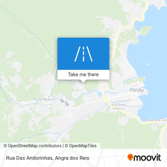 Mapa Rua Das Andorinhas