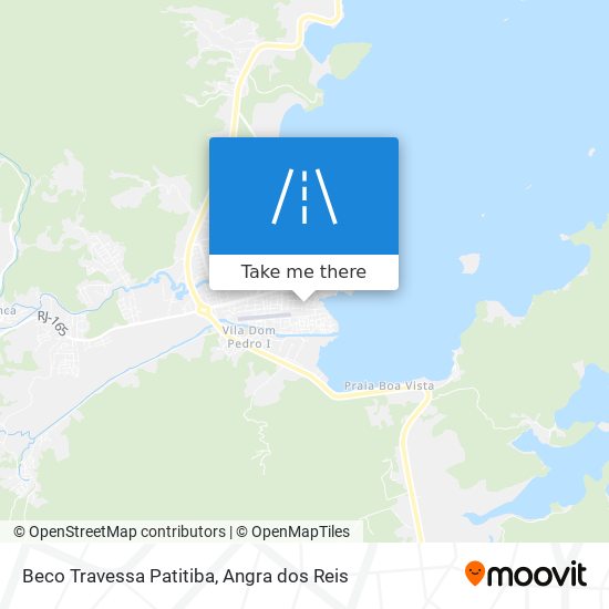 Beco Travessa Patitiba map