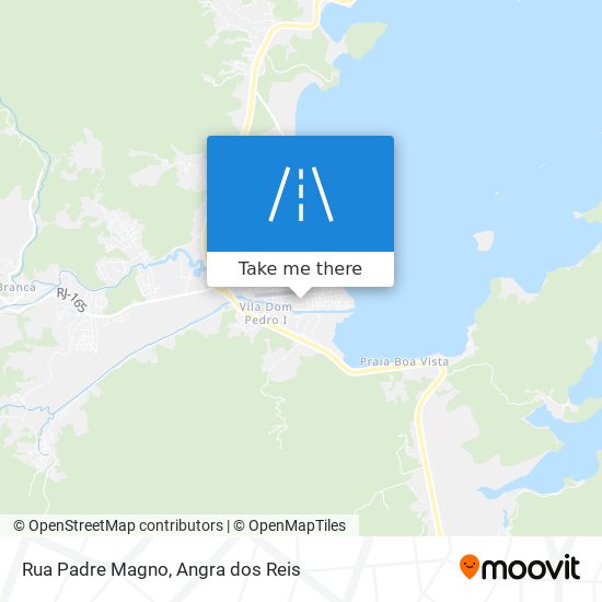 Mapa Rua Padre Magno