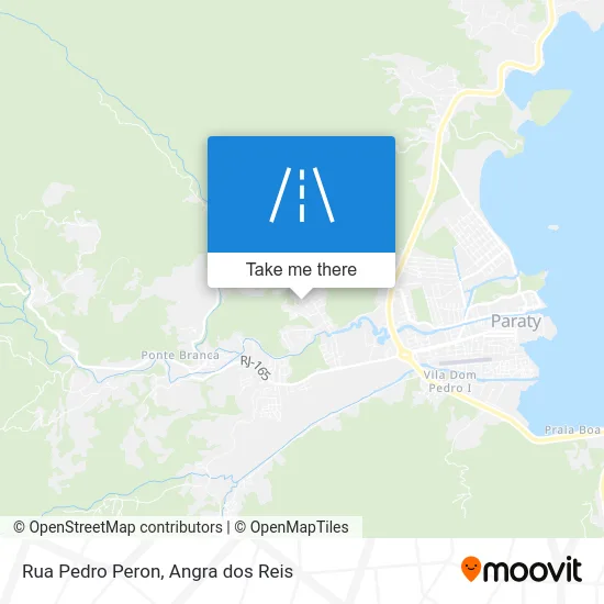 Rua Pedro Peron map