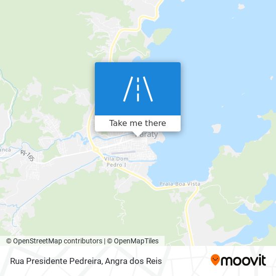 Mapa Rua Presidente Pedreira