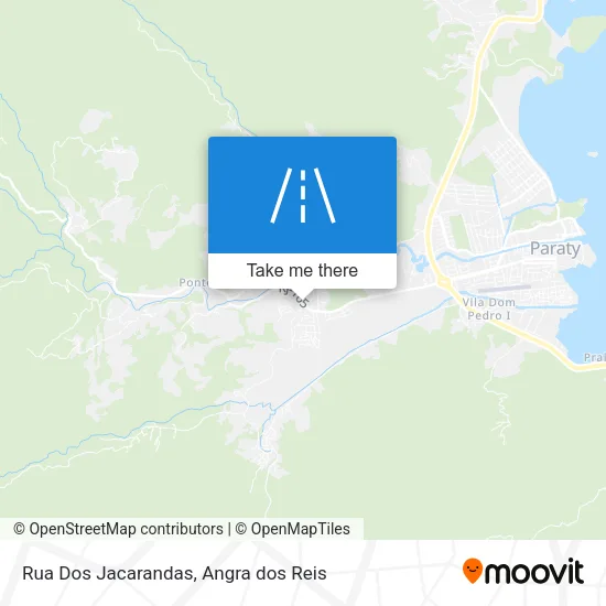 Rua Dos Jacarandas map