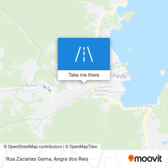 Rua Zacarias Gama map