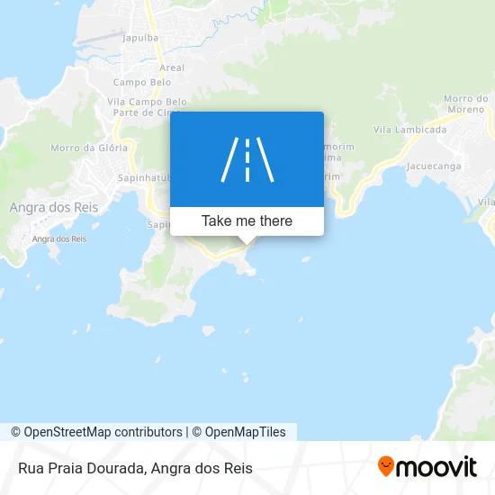 Rua Praia Dourada map