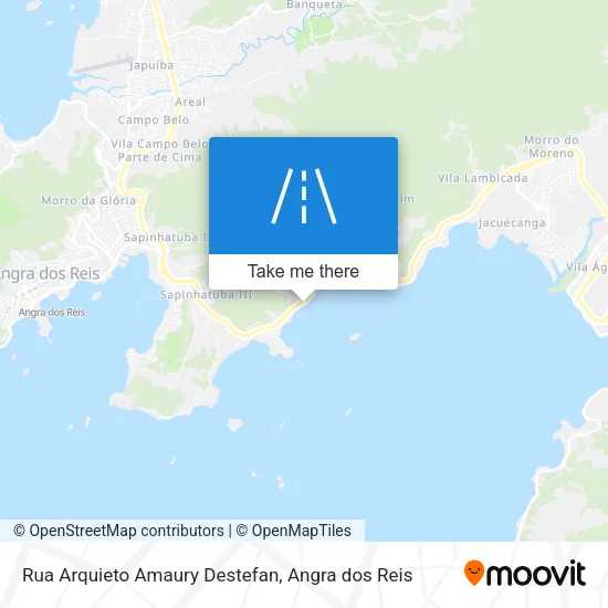 Rua Arquieto Amaury Destefan map
