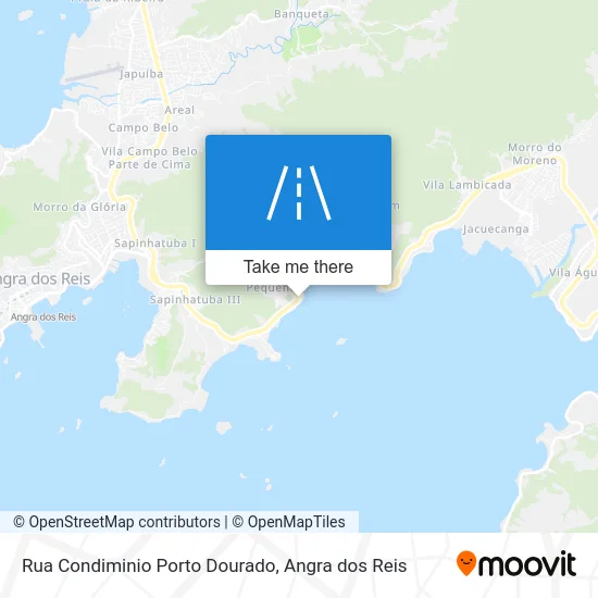 Rua Condiminio Porto Dourado map