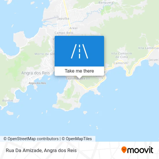 Rua Da Amizade map